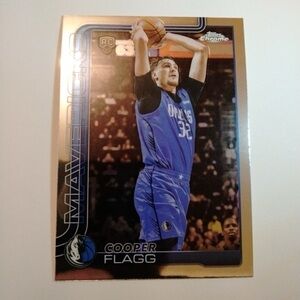 🏧 Cooper Flagg 2025 Topps Chrome #251 Refractor Rookie RC (A)